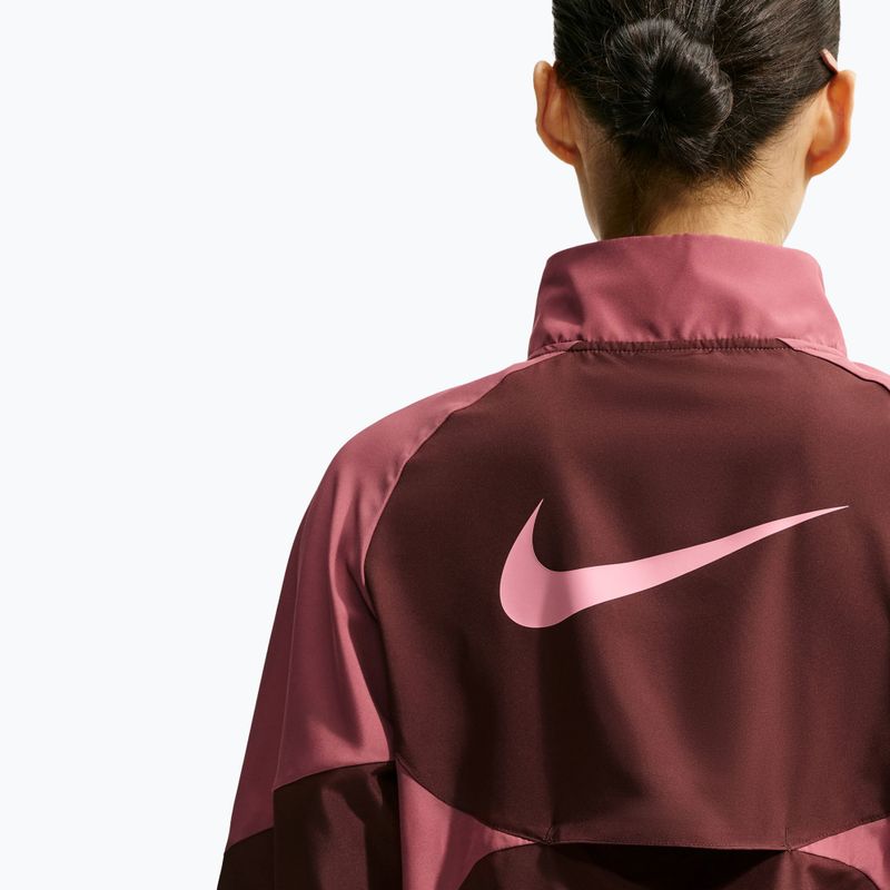 Women's running jacket Nike Tempo mystic dates/pink smoke/rust pink/peony 7