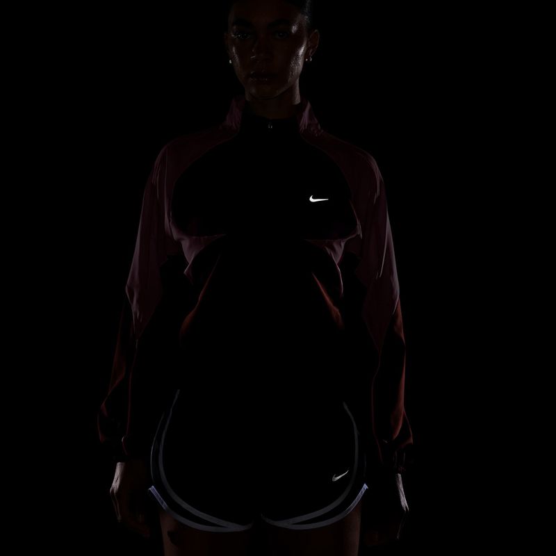 Women's running jacket Nike Tempo mystic dates/pink smoke/rust pink/peony 8