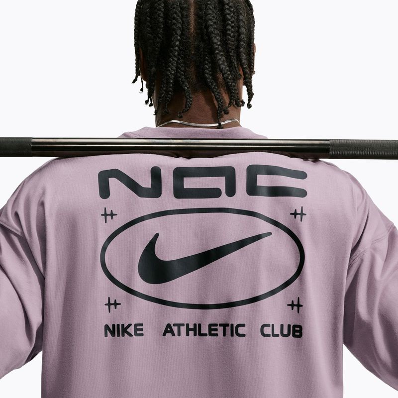 Men's training shirt Nike N.A.C. purple smoke/black 5