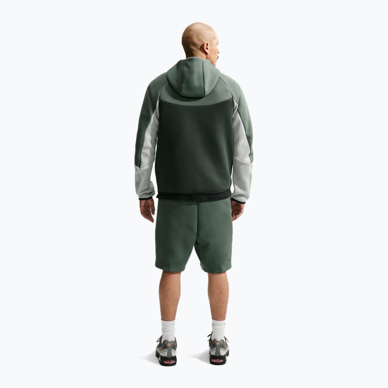 Men's sweatshirt Nike Tech Windrunner Full Zip camo green/black spruce/chrome yellow 3