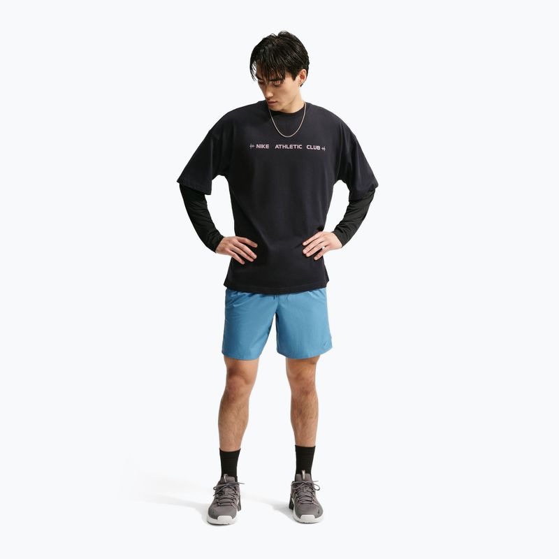 Men's training shirt Nike N.A.C. black/purple smoke 2