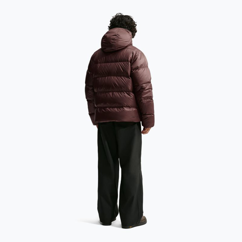 Men's down jacket Nike Windrunner light chocolate/light chocolate/white 3