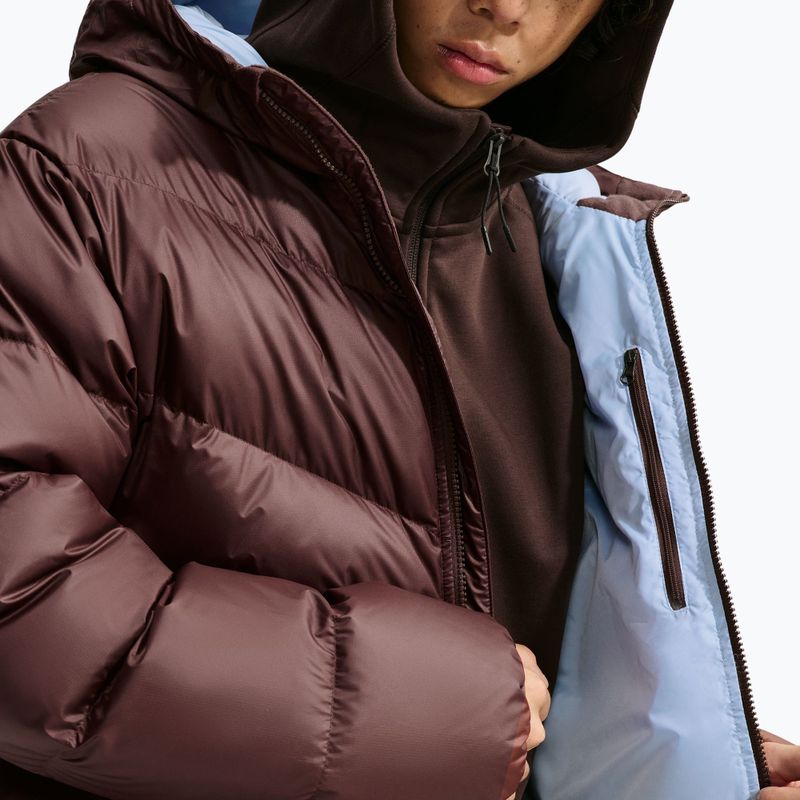 Men's down jacket Nike Windrunner light chocolate/light chocolate/white 8