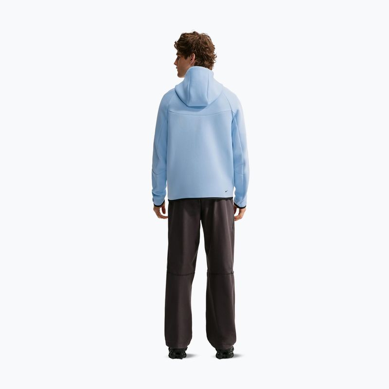 Men's sweatshirt Nike Tech Windrunner Full Zip ice blue/black 3