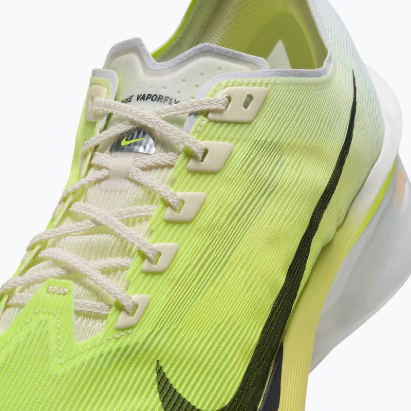 Men's running shoes Nike Vaporfly 4 white/lemon venom/anthracite 5