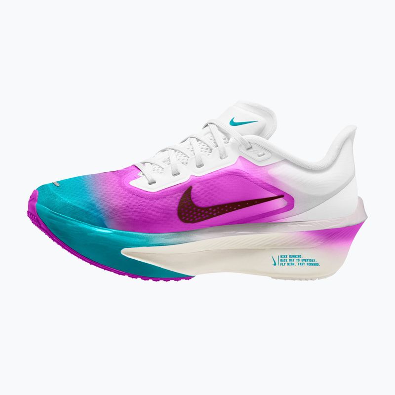 Women's running shoes Nike Zoom Fly 6 white/vivid purple/energy/mystic dates 2