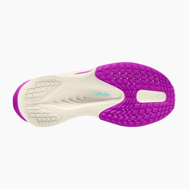 Women's running shoes Nike Zoom Fly 6 white/vivid purple/energy/mystic dates 3