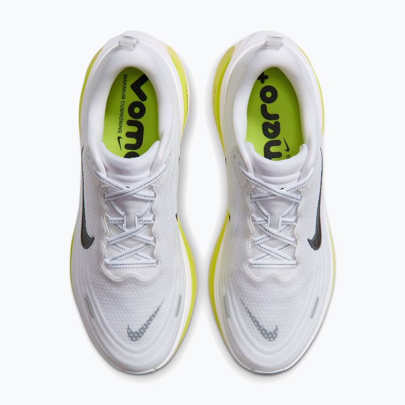 Men's running shoes Nike Vomero Plus white/lemon venom/electric yellow/black 4