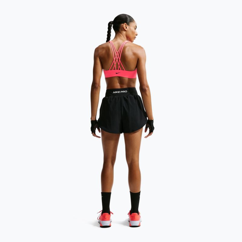 Training bra Nike Indy Strappy laser crimson/black 3