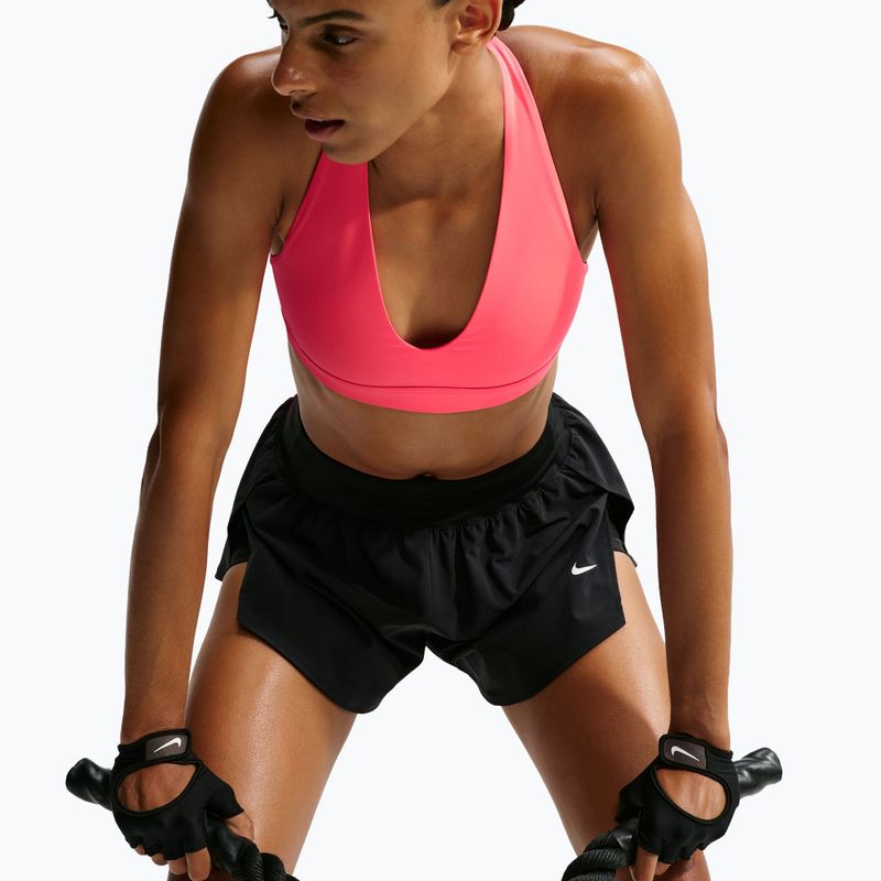 Training bra Nike Indy Strappy laser crimson/black 4