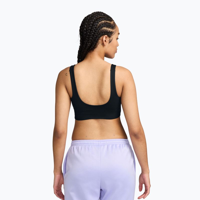 Women's sports bra Nike One black/white 2