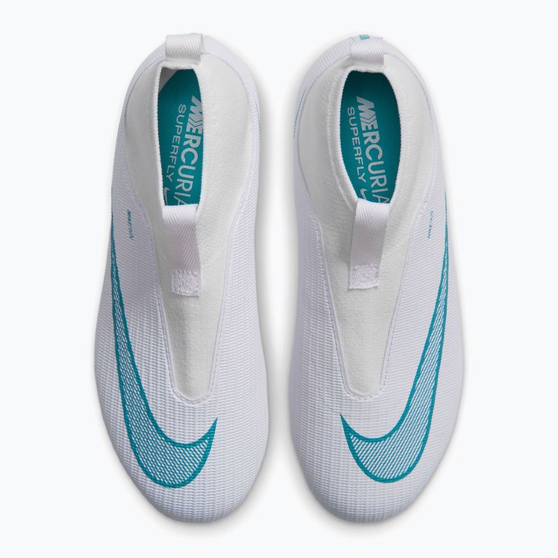 Children's football boots Nike Mercurial Superfly 11 Academy Jr MG white/dusty cactus 5