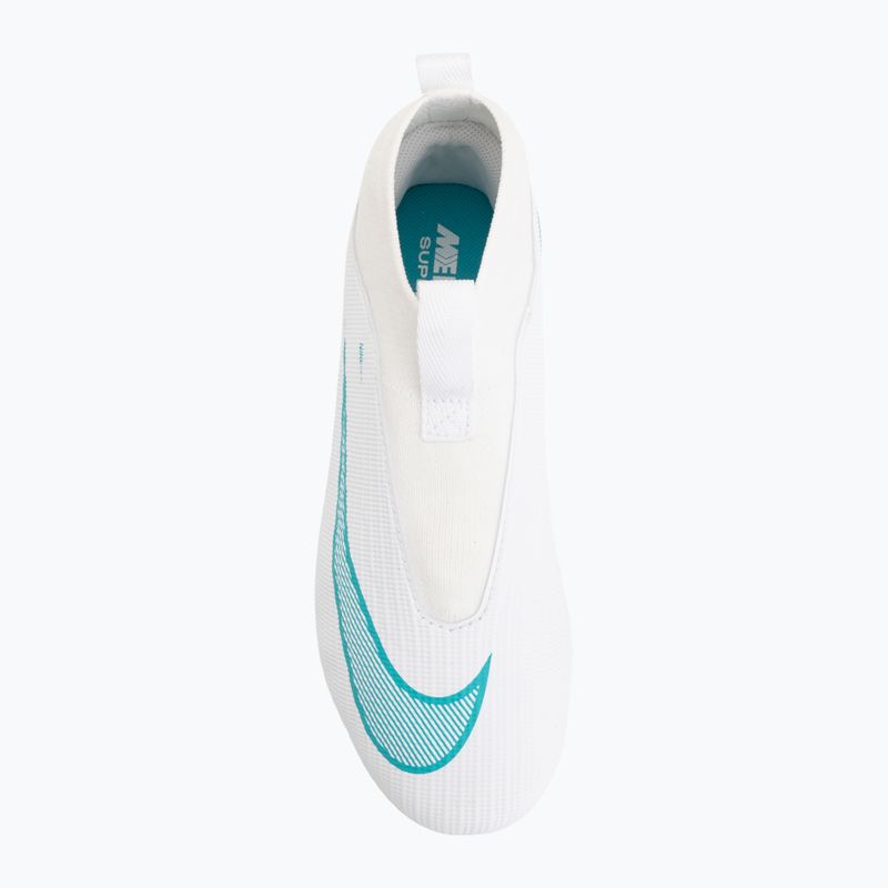 Children's football boots Nike Mercurial Superfly 11 Academy Jr MG white/dusty cactus 5