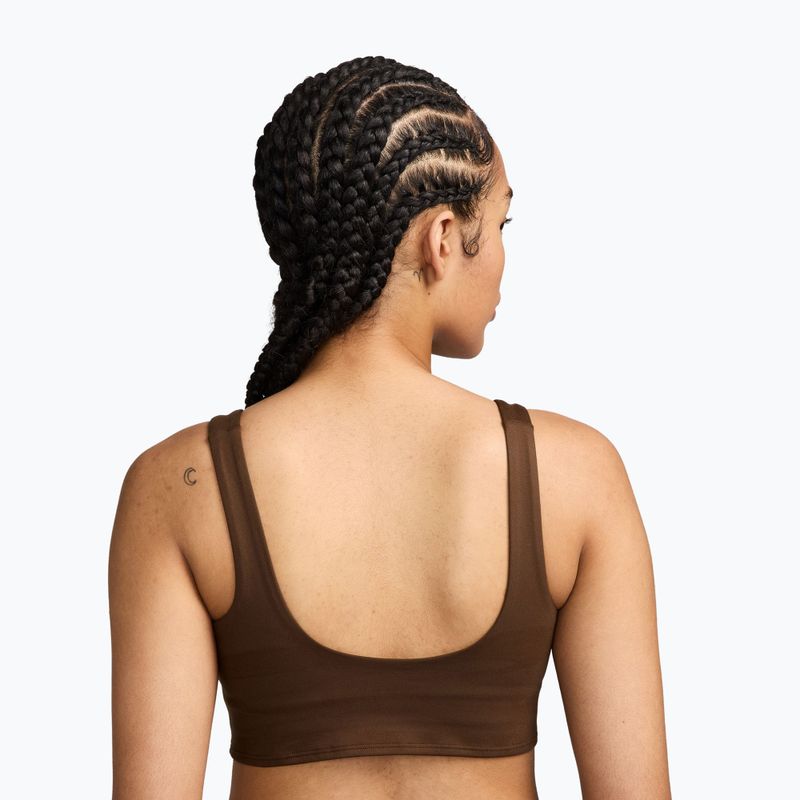 Women's sports bra Nike One cacao wow 2