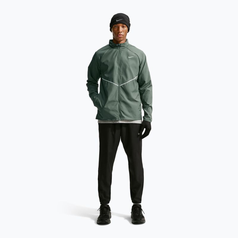 Men's running jacket Nike Miler Repel UV camo green/camo green 2