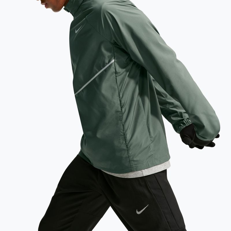 Men's running jacket Nike Miler Repel UV camo green/camo green 6
