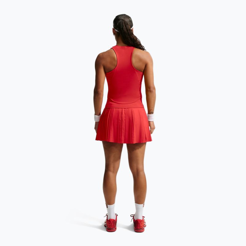 Tennis skirt Nike Court Advantage university red/white 3