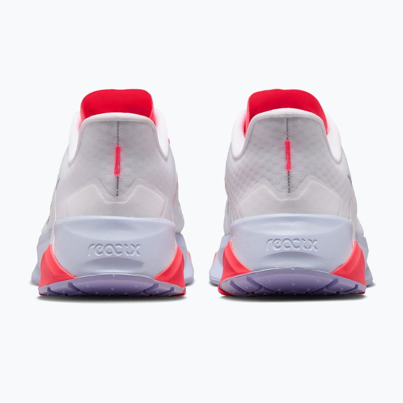 Women's training shoes Nike Hybrid RN white/laser crimson/metallic silver 2