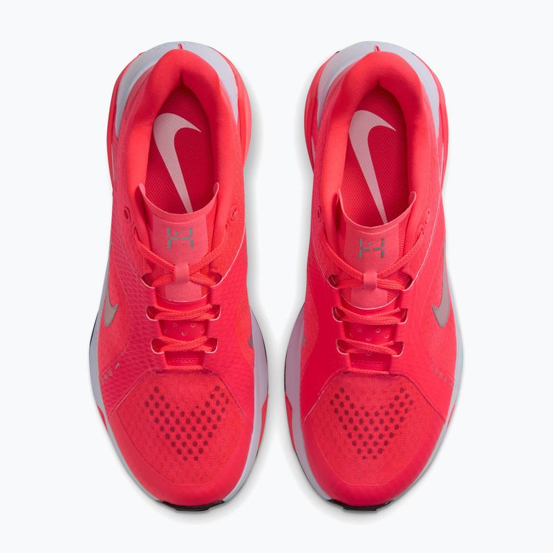 Men's training shoes Nike Hybrid RN laser crimson/metallic silver 3