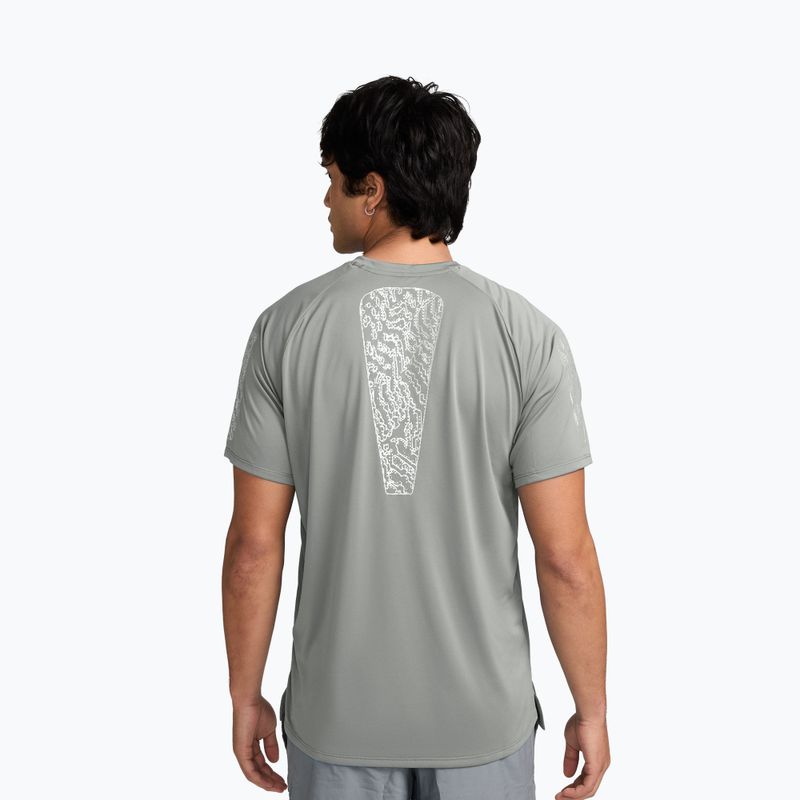 Men's running shirt Nike Stride grey fog 2