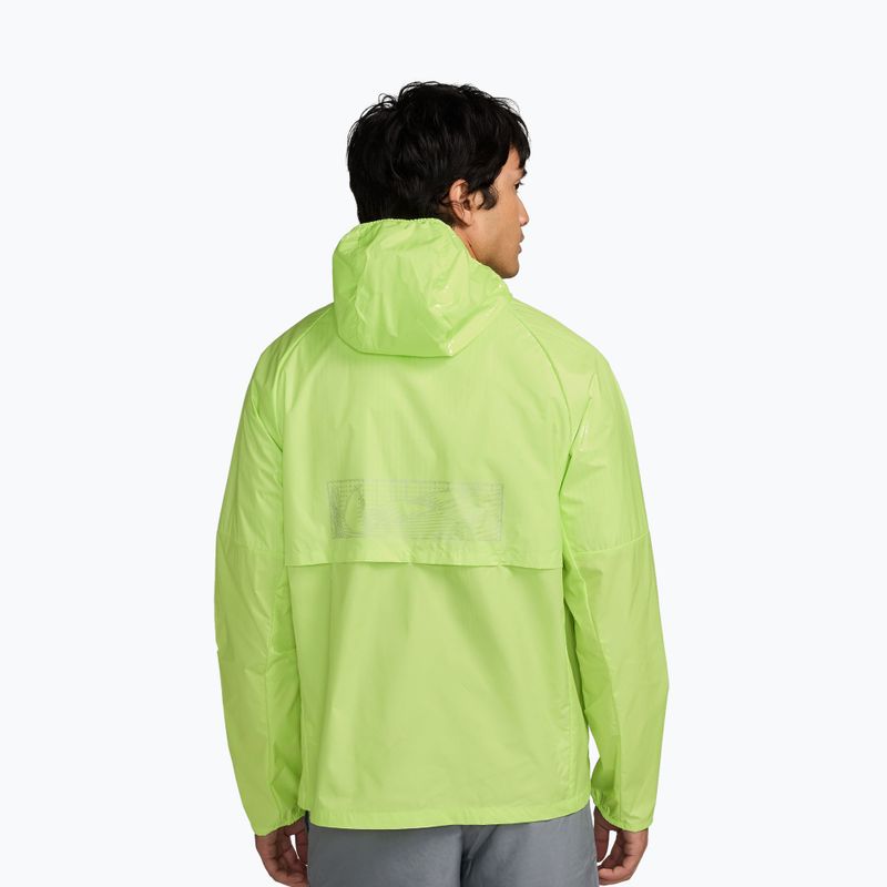 Men's running jacket Nike Miler Therma-Fit Repel Winterized light lemon twist/black 2