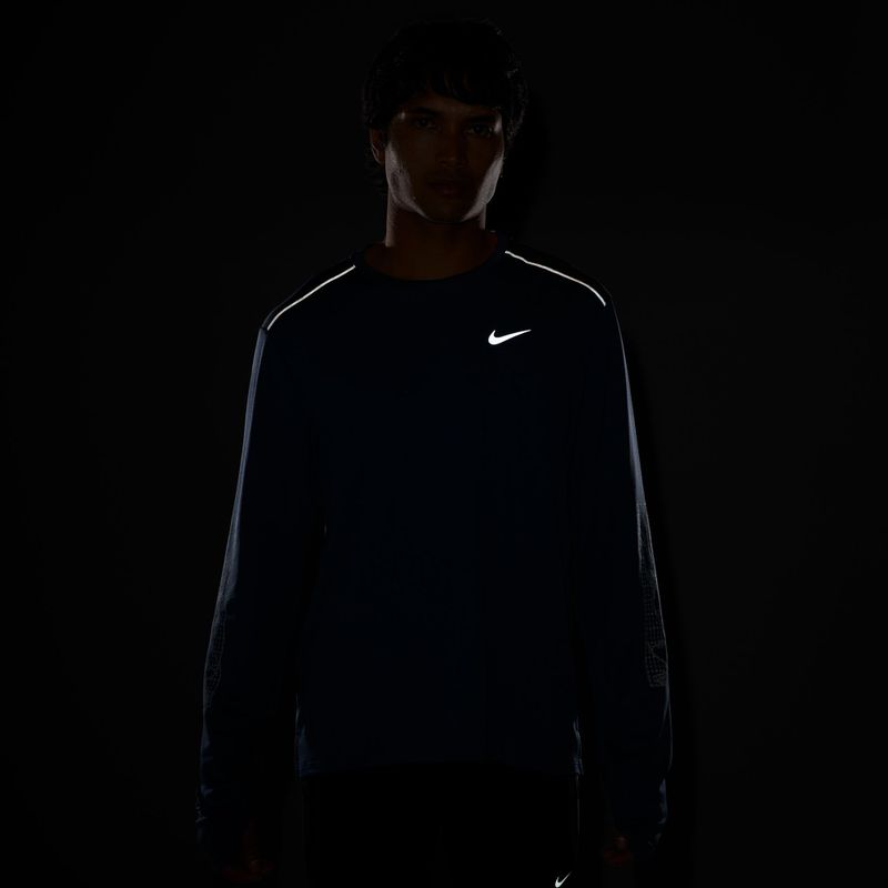Men's running longsleeve Nike Miler new slate 4