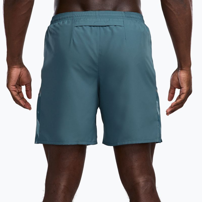 Men's running shorts Nike Miler smokey blue/cerulean 2