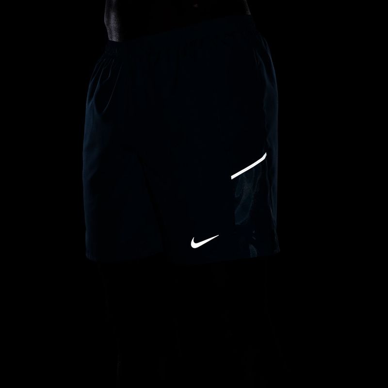 Men's running shorts Nike Miler smokey blue/cerulean 5