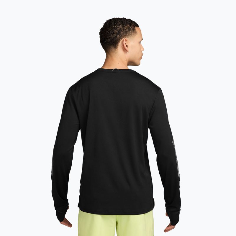Men's running longsleeve Nike Miler black 2