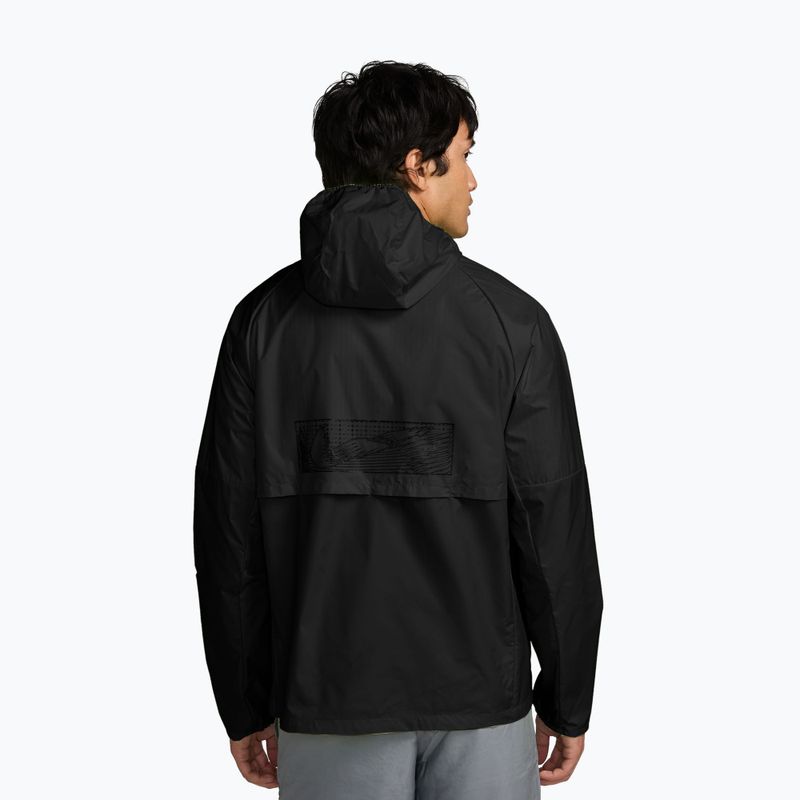Men's running jacket Nike Miler Therma-Fit Repel Winterized black/black 2