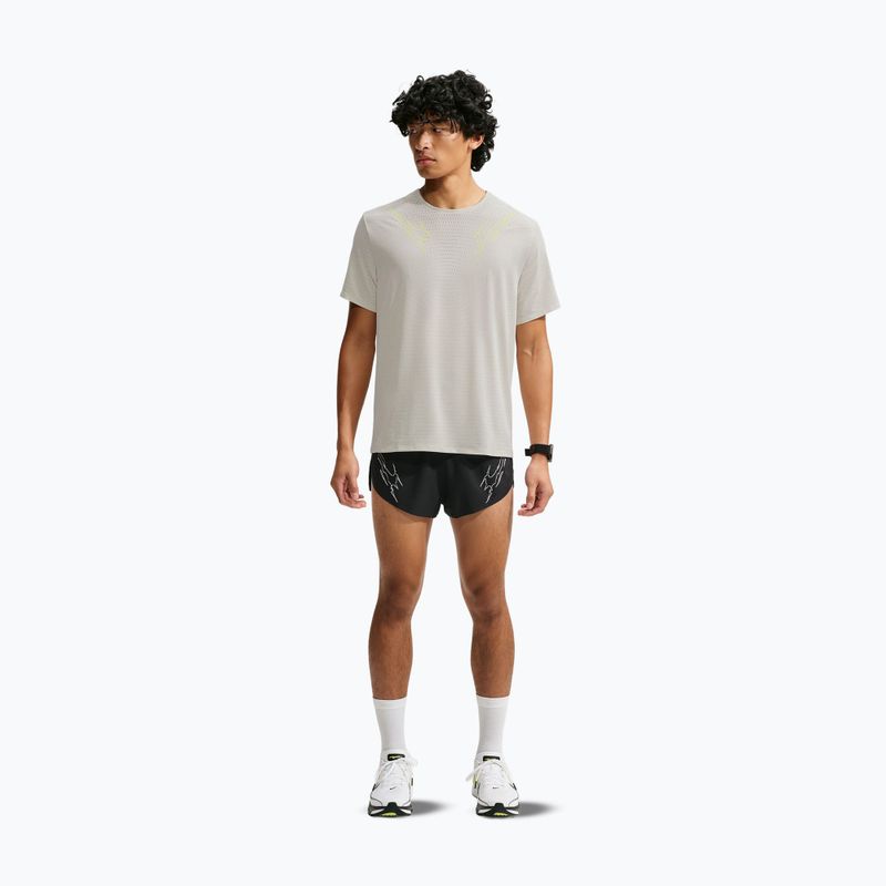 Men's running shirt Nike AeroSwift Dri-Fit ADV light bone 2