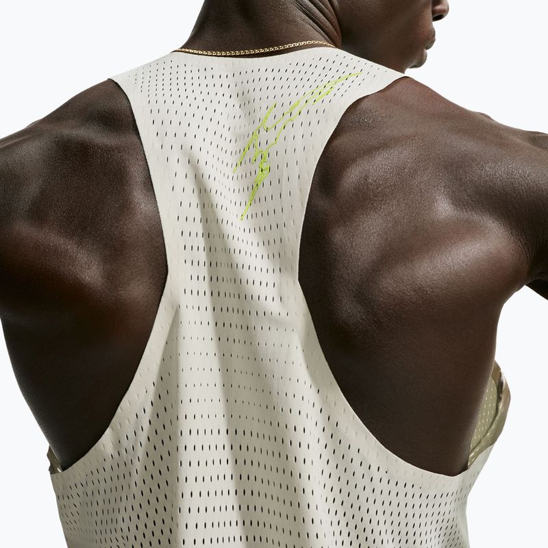 Men's running shirt Nike AeroSwift Light Bone 4
