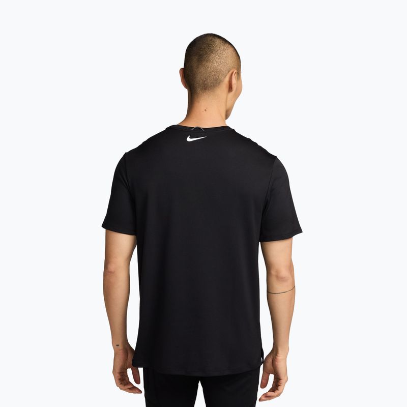Men's running shirt Nike Miler black 2
