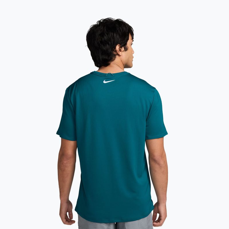 Men's running shirt Nike Miler bright spruce 2