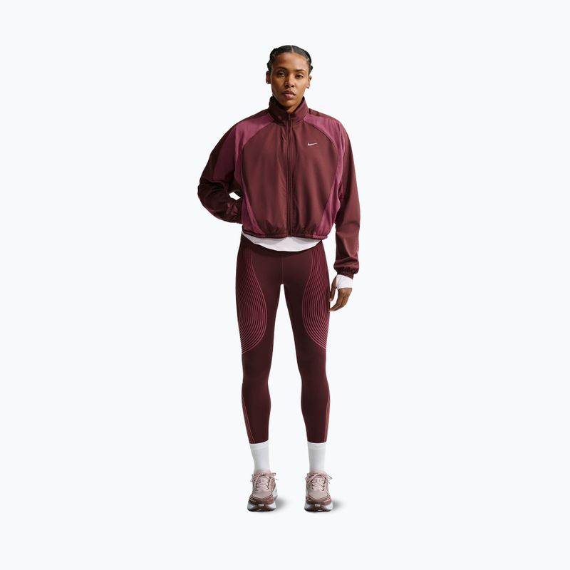 Women's running jacket Nike Swift Mystic Dates/Pink Smoke 2