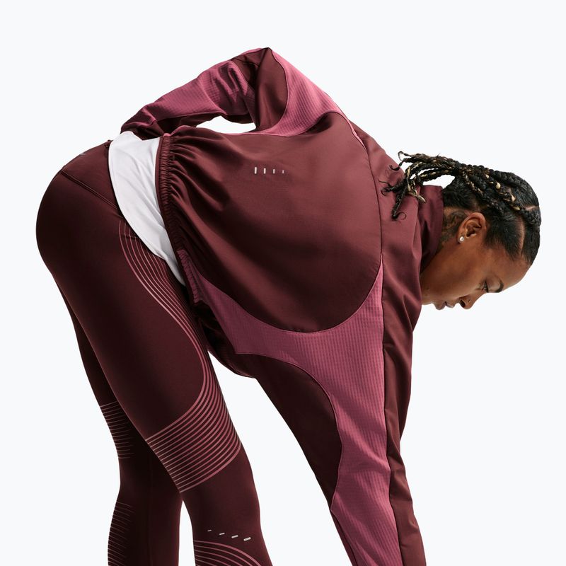 Women's running jacket Nike Swift Mystic Dates/Pink Smoke 6