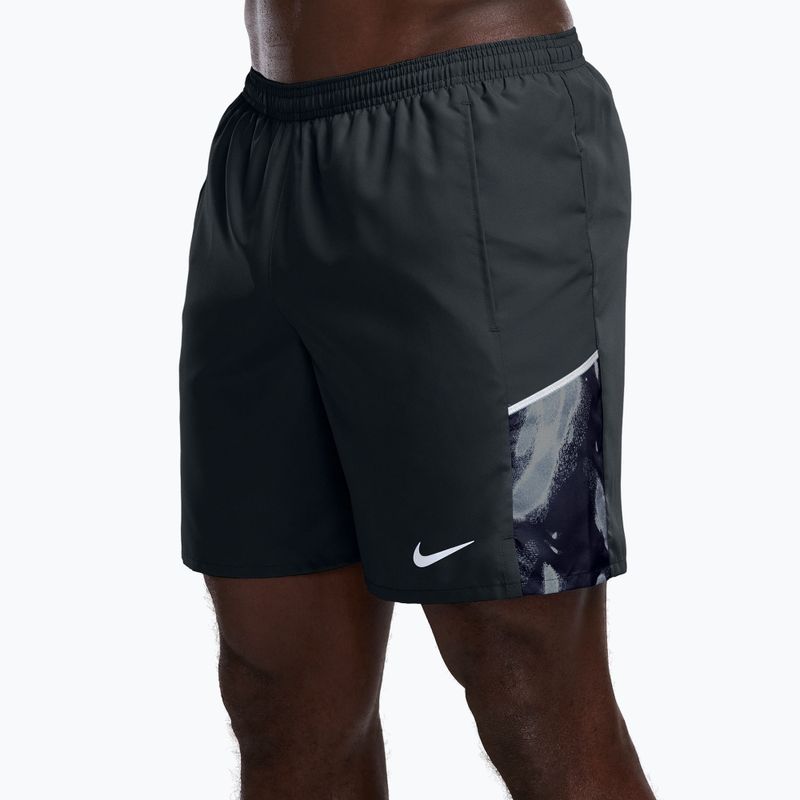Men's running shorts Nike Miler black/black 3