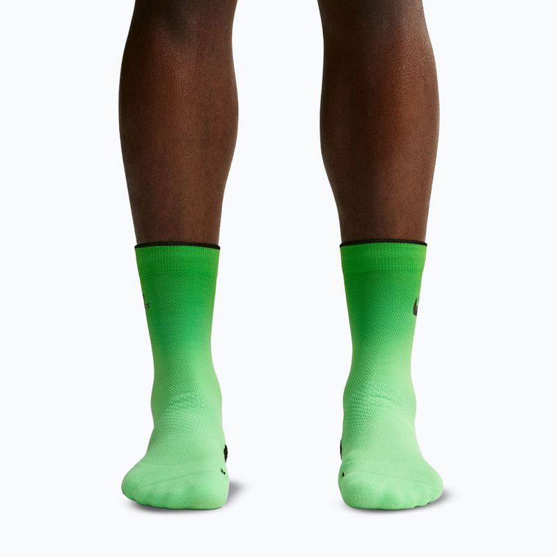 Socks Nike Run Midweight illusion green/black 4