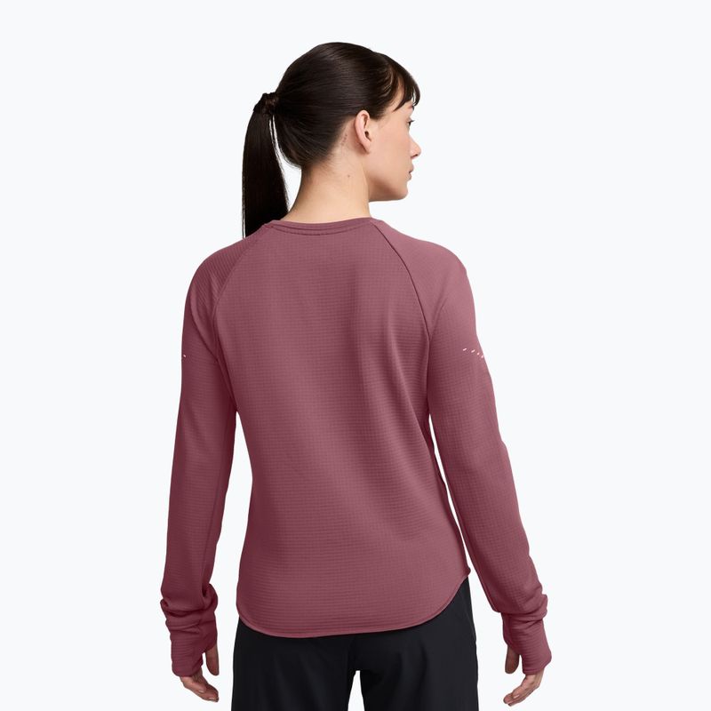 Women's running sweatshirt Nike Swift pink smoke 2