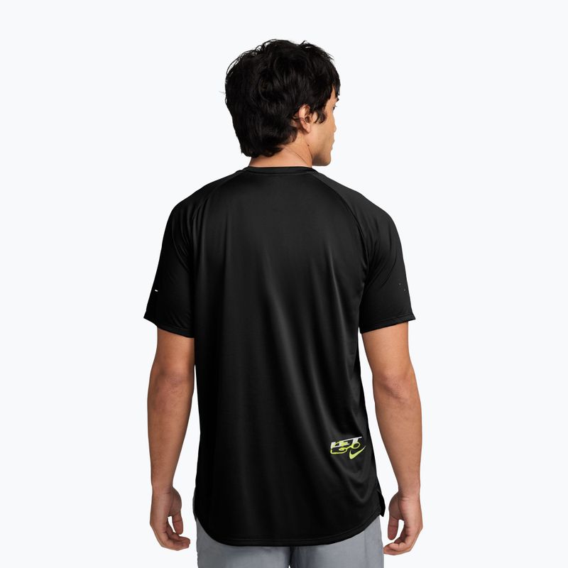 Men's running shirt Nike Stride Let Go Dri-FIT ADV black 2