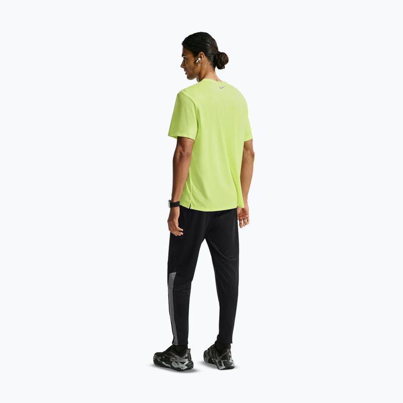 Men's running shirt Nike Miler light lemon twist 3