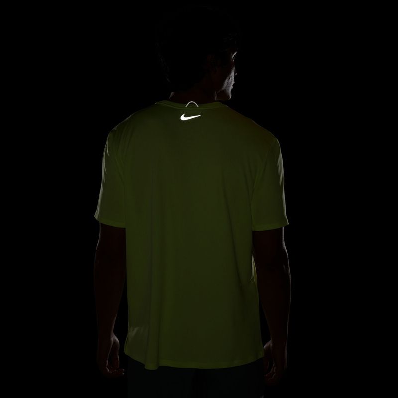 Men's running shirt Nike Miler light lemon twist 7
