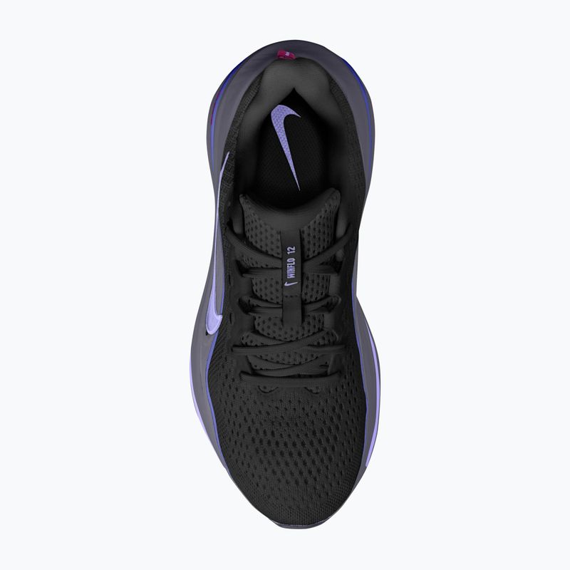 Women's running shoes Nike Winflo 12 black/gridiron/purple pulse 4