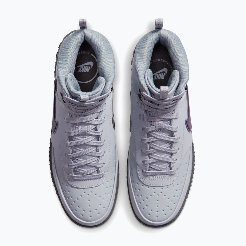 Men's shoes Nike Court Vision Mid SE wolf grey/iron grey/black/mahogany 3
