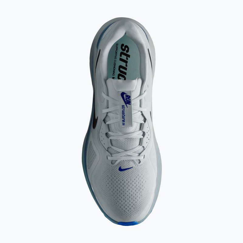 Men's running shoes Nike Structure 26 Grey Mist/Smokey Blue/Racer Blue/Black 2