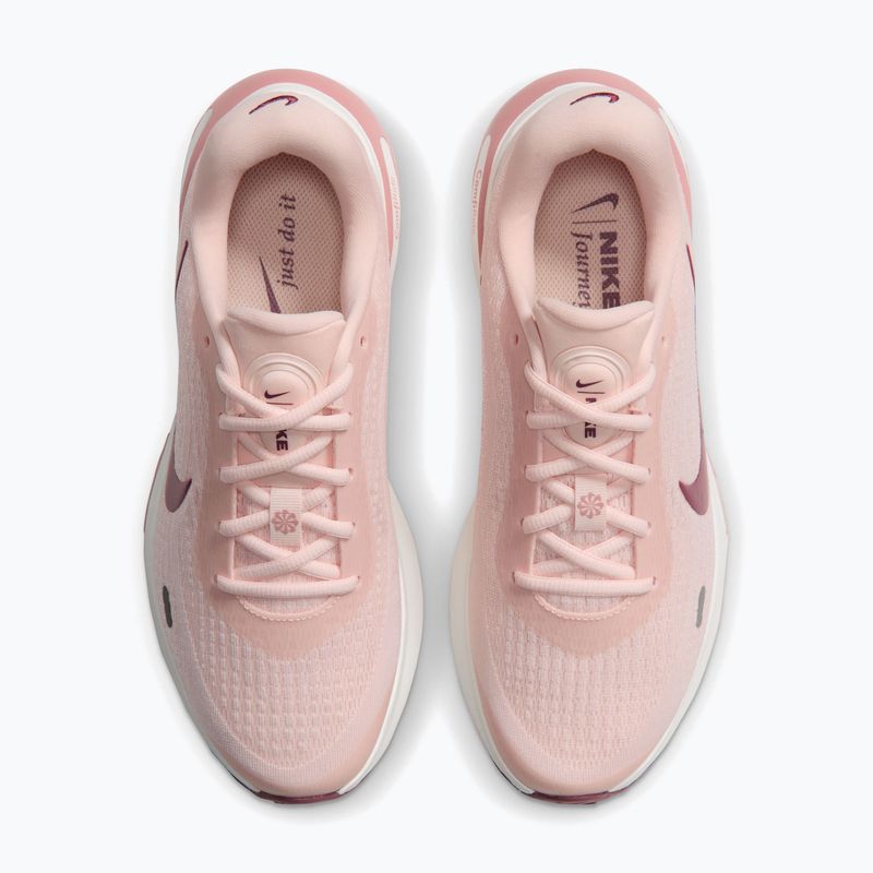 Women's running shoes Nike Journey Run orange pearl/rust pink/sail/pink smoke 3
