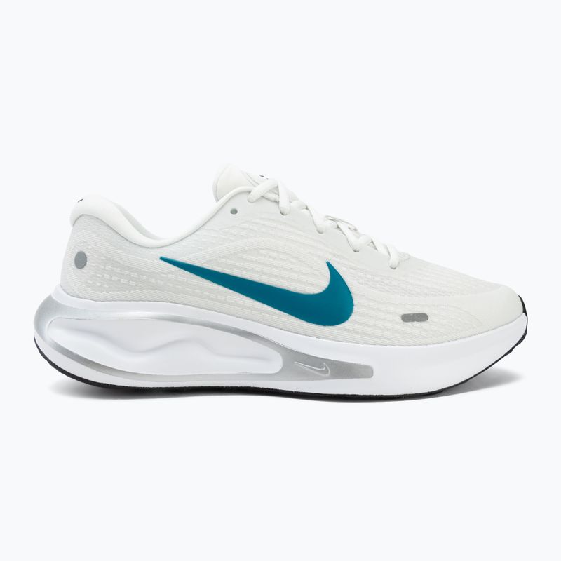 Men's running shoes Nike Journey Run summit white/black/bright spruce 2