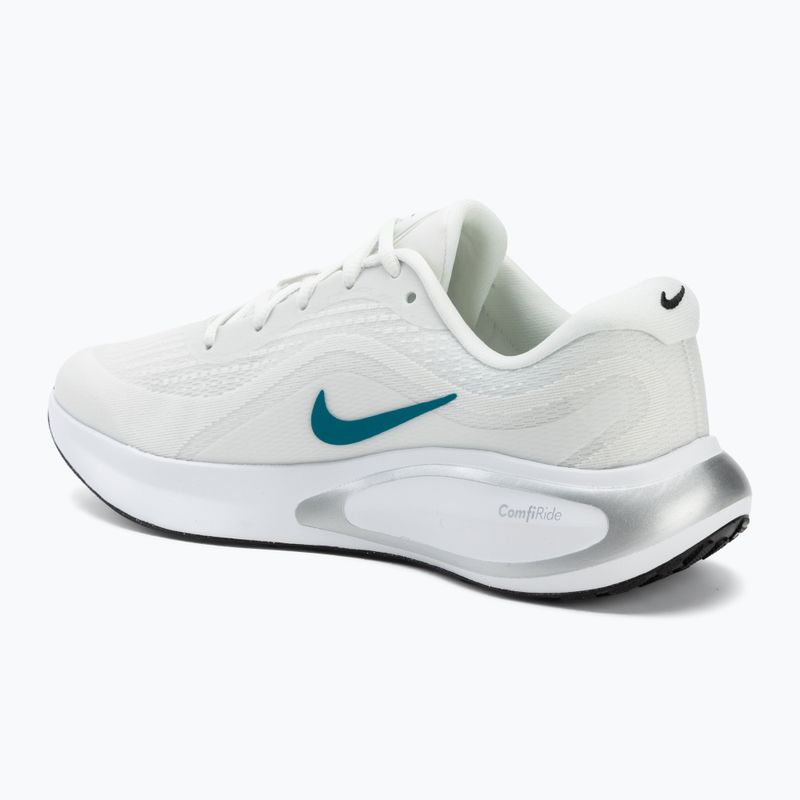 Men's running shoes Nike Journey Run summit white/black/bright spruce 3