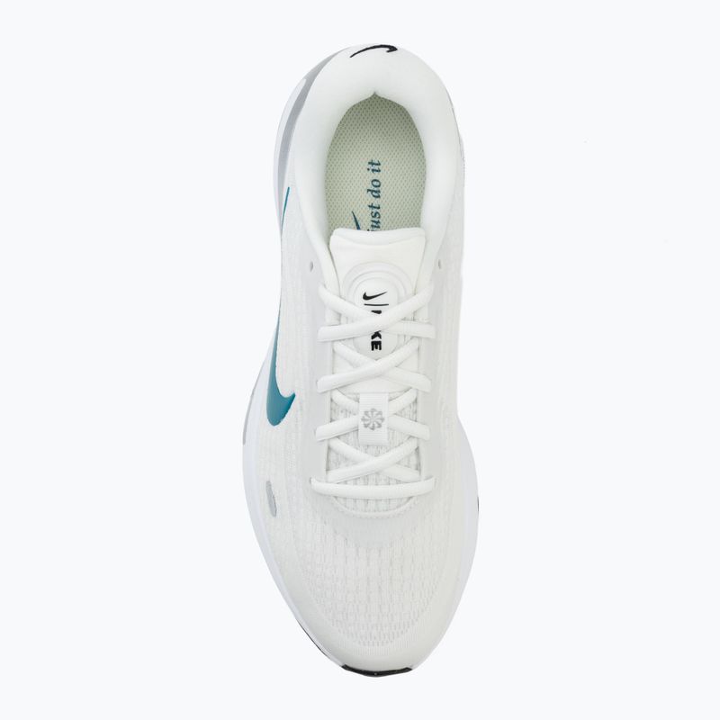Men's running shoes Nike Journey Run summit white/black/bright spruce 5