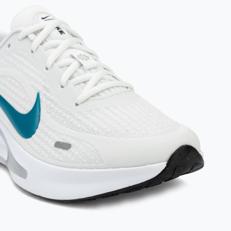 Men's running shoes Nike Journey Run summit white/black/bright spruce 7